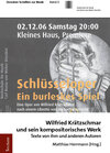 Buchcover Wilfried Krätzschmar und sein kompositorisches Werk