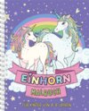 Buchcover Einhorn-Malbuch für Kinder ab 4 Jahren