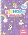 Buchcover Einhorn-Malbuch für Kinder ab 3 Jahren