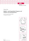 Buchcover Modell- und KI-gestützte Prognose und Analyse von Durchlaufzeiten