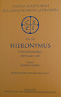 Buchcover Sancti Eusebii Hieronymi opera (sect. I, pars I‒III). Epistularum pars I‒III. Epistulae, pars I‒III: Epistulae I‒CLIV