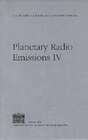 Buchcover Planetary Radio Emissions / Planetary Radio Emissions