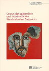 Buchcover Corpus der spätantiken und frühchristlichen Wandmalereien Bulgariens
