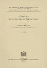 Buchcover Römische Historische Mitteilungen / Römische Historische Mitteilungen Band 41