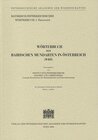 Buchcover Wörterbuch der bairischen Mundarten in Österreich (WBÖ) / Wörterbuch der Bairischen Mundarten in Österreich 34. Lieferun