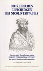 Buchcover Die kubischen Gleichungen bei Nicolo Tartaglia