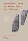 Buchcover Astronomical Diaries and Related Texts from Babylonia / Astronomical Diaries and Related Texts from Babylonia