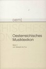 Buchcover Österreichisches Musiklexikon / Österreichisches Musiklexikon
