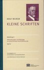Buchcover Kleine Schriften / Abhandlungen und Beiträge zur griechischen Inschriftenkunde