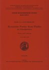Buchcover Byzantine Poetry from Pisides to Geometres