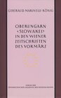 Buchcover Oberungarn (Slowakei) in den Wiener Zeitschriften und Almanachen des Vormärz (1805‒1848)