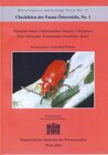 Buchcover Checklisten der Fauna Österreichs, Nummer 1: Chrysomelidae (Insecta: Coleoptera), Scutacardidae (Arachnida: Acari)