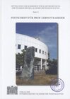 Buchcover Festschrift für Prof. Gernot Rabeder
