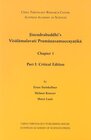 Buchcover Jinendrabuddhi´s Visalamalavati Pramanasamuccayatika