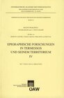 Buchcover Epigraphische Forschungen in Termessos und seinem Territorium IV