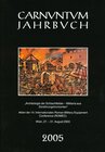 Buchcover Carnuntum-Jahrbuch. Zeitschrift für Archäologie und Kulturgeschichte des Donauraumes / Carnuntum-Jahrbuch. Zeitschrift f