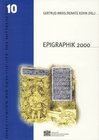 Buchcover Epigraphik 2000