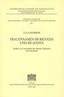 Buchcover Frauennamen im Rigveda und im Avesta