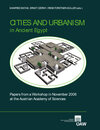 Buchcover Cities and Urbanism in Ancient Egypt