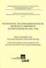 Buchcover Iranistische und indogermanistische Beiträge in Memoriam Jochem Schindler (1944-1994)