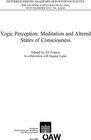 Buchcover Yogic Perception, Meditation and Altered States of Consciousness