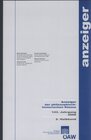 Buchcover Anzeiger der philosophisch - historischen Klasse 143. Jahrgang, 2. Halbband 2008