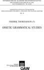 Buchcover Ossetic Grammatical Studies