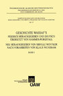Buchcover Geschichte Wassaf's - Band 1