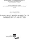 Buchcover Apposition and Nominal Classification in Indo-European and Beyond