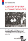 Buchcover Soldaten zwischen nationalen Fronten