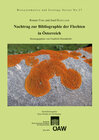 Buchcover Nachtrag zur Bibliographie der Flechten in Österreich
