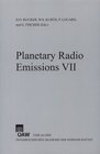 Buchcover Planetary Radio Emissions / Planetary Radio Emissions VII