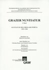 Buchcover Grazer Nuntiatur, 4. Band
