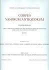 Buchcover Corpus Vasorum Antiquorum Österreich. Graz, Originalsammlung des Instituts für Archäologie der Karl-Franzens-Universität