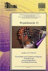 Buchcover Psychologie und Landesverteidigung - Synergien aus anwendungsoffener Grundlagenforschung