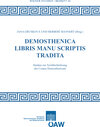 Buchcover Demosthenica libris manu scriptis tradita