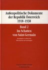 Buchcover Außenpolitische Dokumente der Republik Österreich 1918 - 1938 Band 2