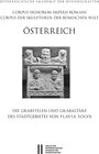 Buchcover Corpus Signorum Imperii Romani, Österreich / Die Grabstelen und Grabaltäre des Stadtgebietes von Flavia Solva