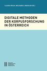 Buchcover Digitale Methoden der Korpusforschung