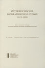 Buchcover Österreichisches Biographisches Lexikon 1815-1950 / Österreichisches Biographisches Lexikon 1815-1950 Lieferung 68