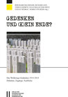 Buchcover Gedenken und (k)ein Ende?