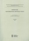 Buchcover Römische Historische Mitteilungen 60/2018