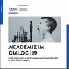 Buchcover Akademie im Dialog 19