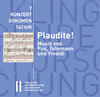 Buchcover Plaudite! Musik von Fux, Telemann und Vivaldi