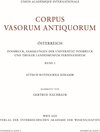 Buchcover Corpus Vasorum Antiquorum - Österreich - Innsbruck, Sammlungen der Universität Innsbruck und Tiroler Landesmuseum Ferdin