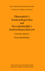 Buchcover Dharmakīrti’s Sambandhaparīkṣā and Devendrabuddhi's Sambandhaparīkṣāvṛtti