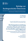 Buchcover Beiträge zur Rechtsgeschichte Österreichs, 11. Jahrgang, Heft 2/2021