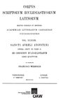 Buchcover Sancti Aureli Augustini opera, sect. III, pars 4: De consensu evangelistarum, libri quattuor