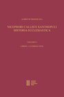 Buchcover Nicephori Callisti Xanthopuli Historia Ecclesiastica