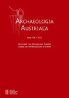 Buchcover Archaeologia Austriaca, Band 106/2022
